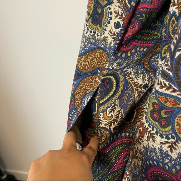 Tabi simply classic paisley zip up jacket L - Picture 4 of 9